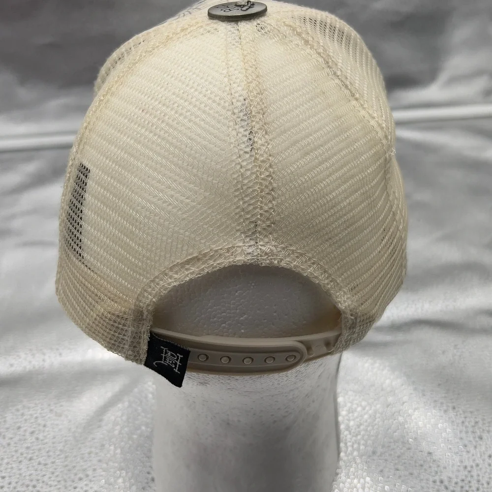 Ed Hardy Christian Audigier Eagle Skull Tattoo Trucker Hat Mesh Snapback Tan